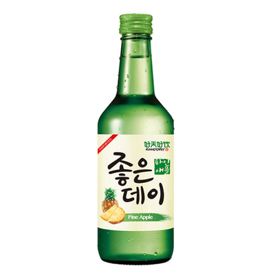 برچسب بسته بندی برچسب بطری شراب کره ای شوچو با کاغذ مسی