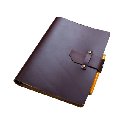 دفترچه یادداشت چاپی دفترچه یادداشت PU شخصی شده با جلد چرمی دفتر خاطرات
