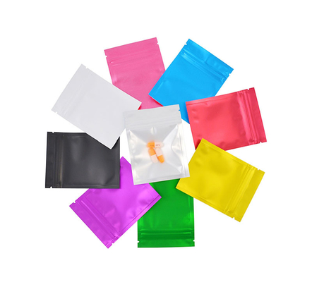 کیسه فویل زیپلاک آلومینیومی رنگارنگ برای بسته بندی محصول