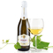 برچسب بطری شراب شخصی سازی شده بازیافتی ISO9001 لمینیت طلایی براق