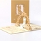پاکت کارت هدیه دعوت عروسی آقا و خانم برش لیزری پروانه سه بعدی